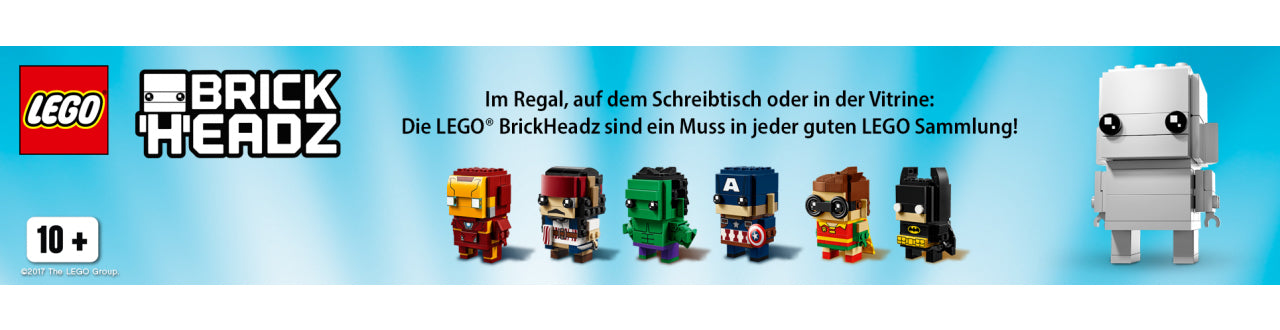 LEGO BrickHeadz: Sammelbare Bausteincharaktere zum Verlieben!