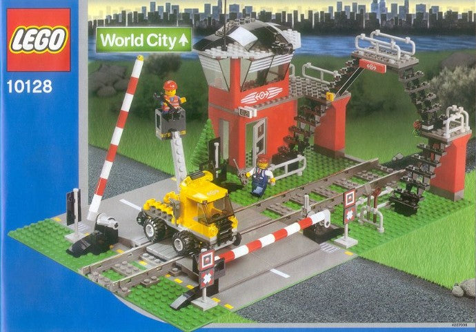 LEGO City 10128 Bahnübergang mit Schienenfahrzeug