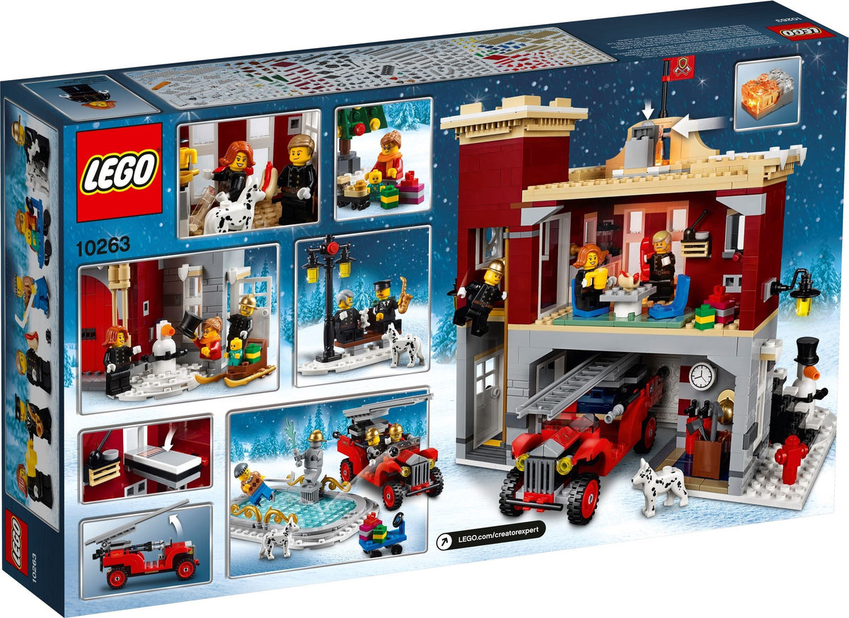 LEGO Creator EXPERT 10263 Winterliche Feuerwehrstation
