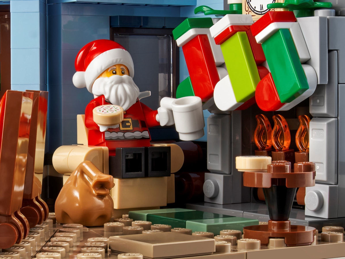 LEGO Icons 10293 Besuch des Weihnachtsmanns