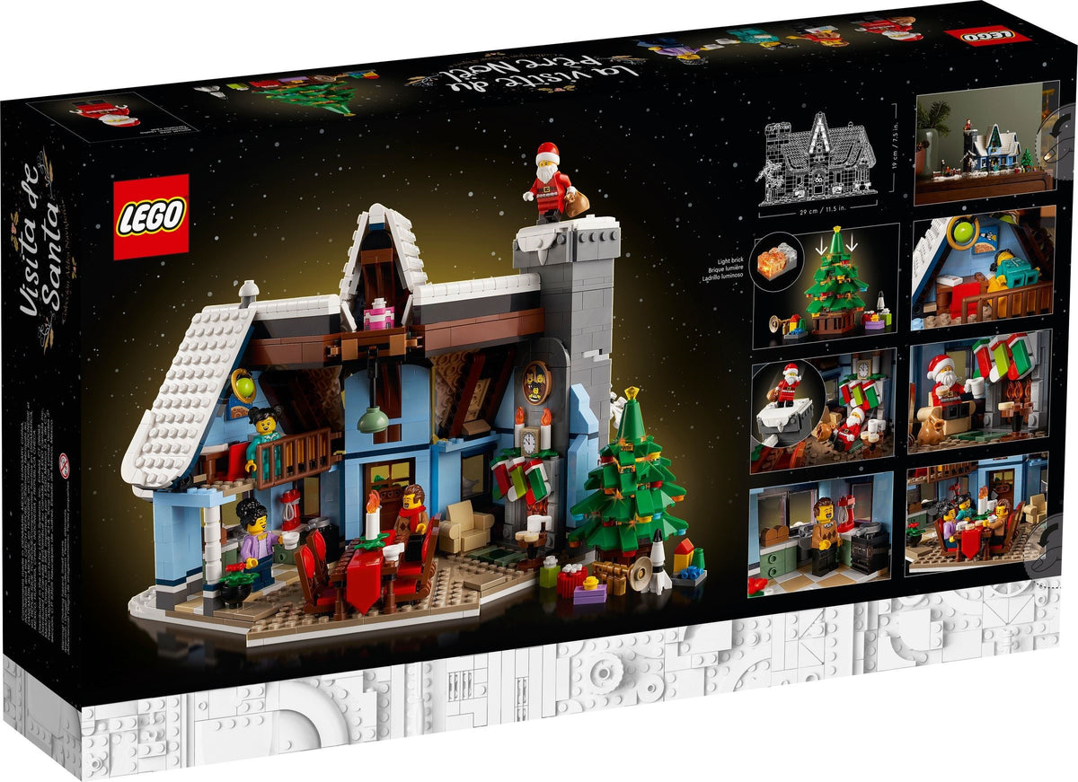 LEGO Icons 10293 Besuch des Weihnachtsmanns