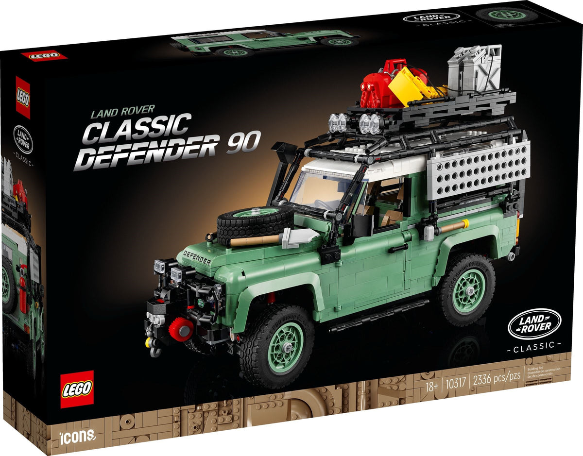 LEGO Icons 10317 KLASSISCHER LAND ROVER DEFENDER 90