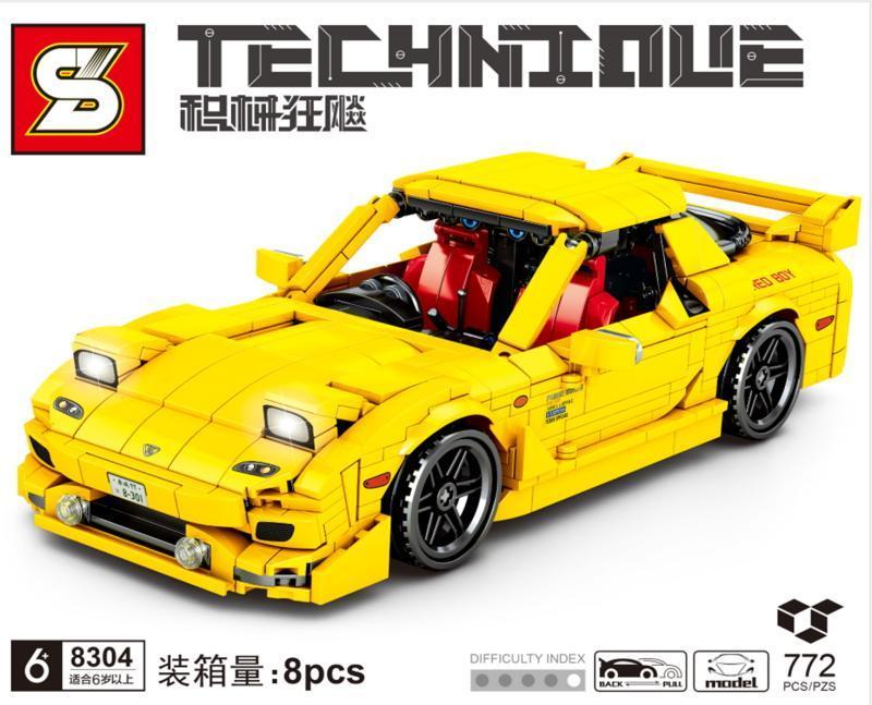 SEMBO 8304 Japanischer Rennwagen