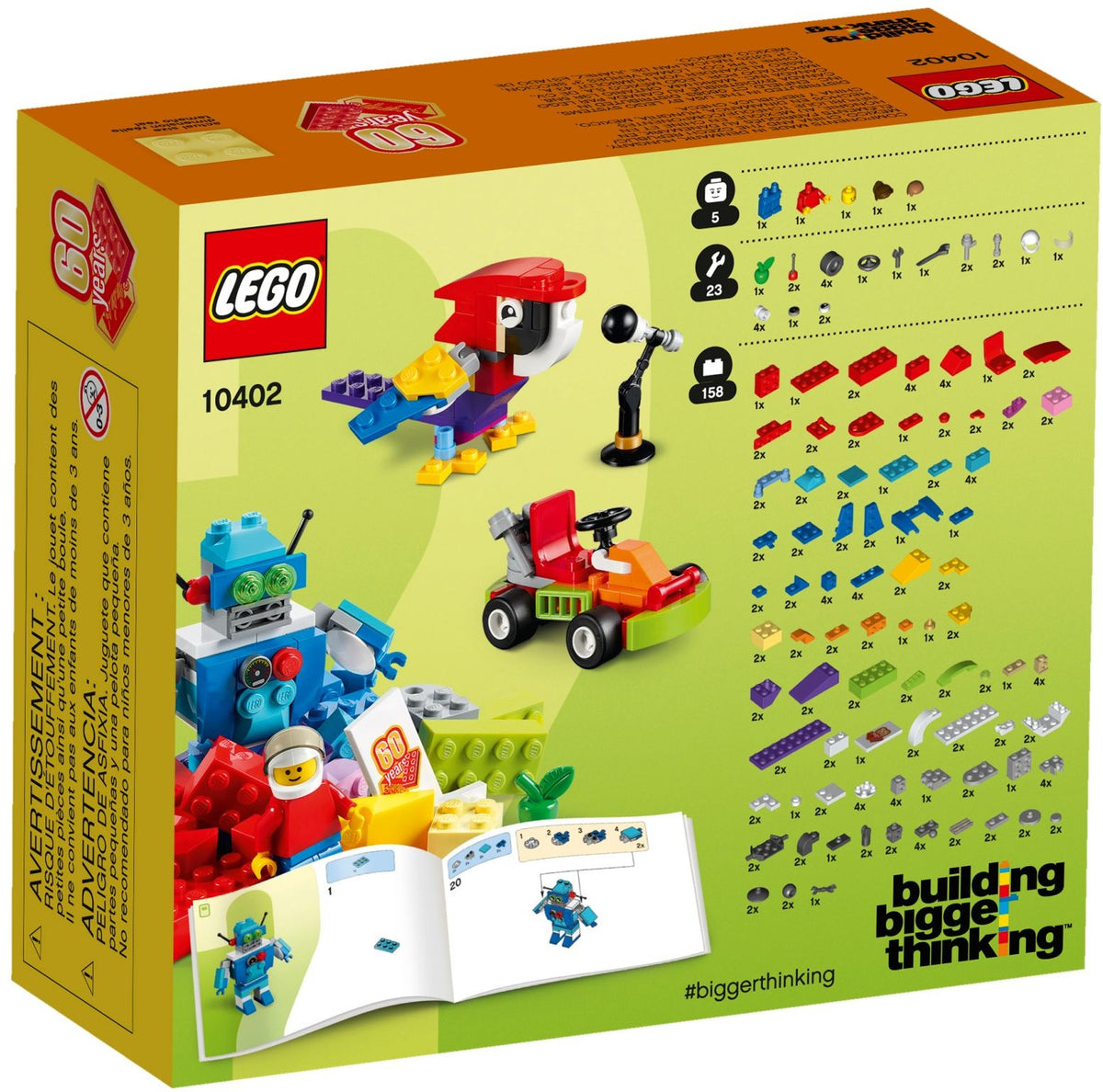 LEGO Building Bigger Thinking 10402 Spaß in der Zukunft