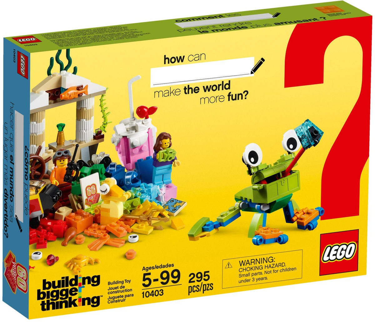 LEGO Building Bigger Thinking 10403 Spaß in der Welt