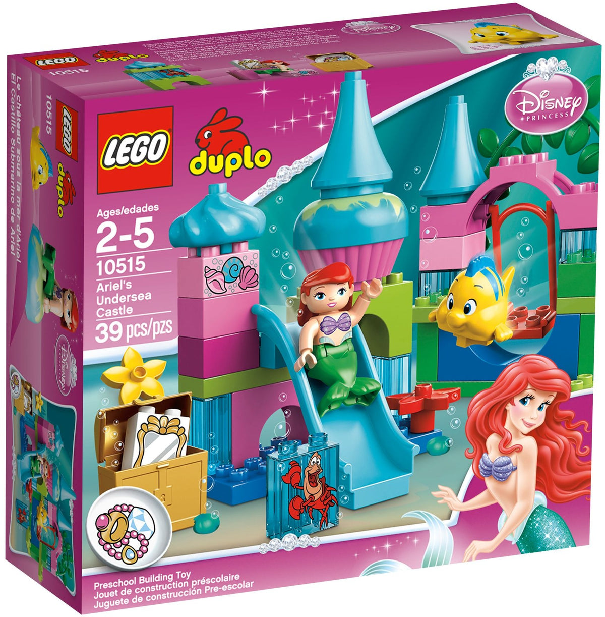 LEGO DUPLO 10515 Arielles zauberhaftes Unterwasserschloss