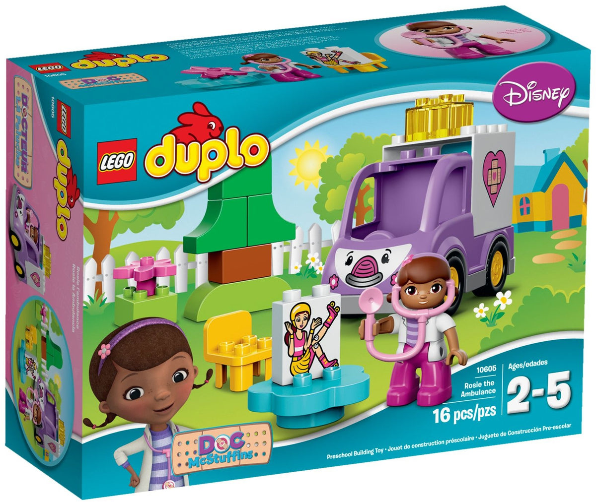 LEGO DUPLO 10605 Doc McStuffins – Rosie der Krankenwagen