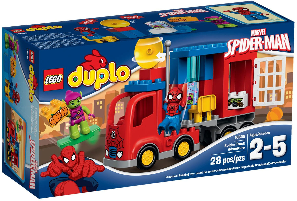 LEGO DUPLO 10608 Spider-Man – Spider-Truck-Abenteuer