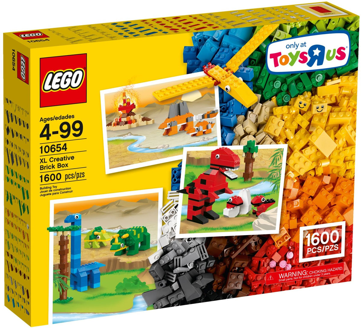 LEGO Classic 10654 Riesengroße Bausteine-Box