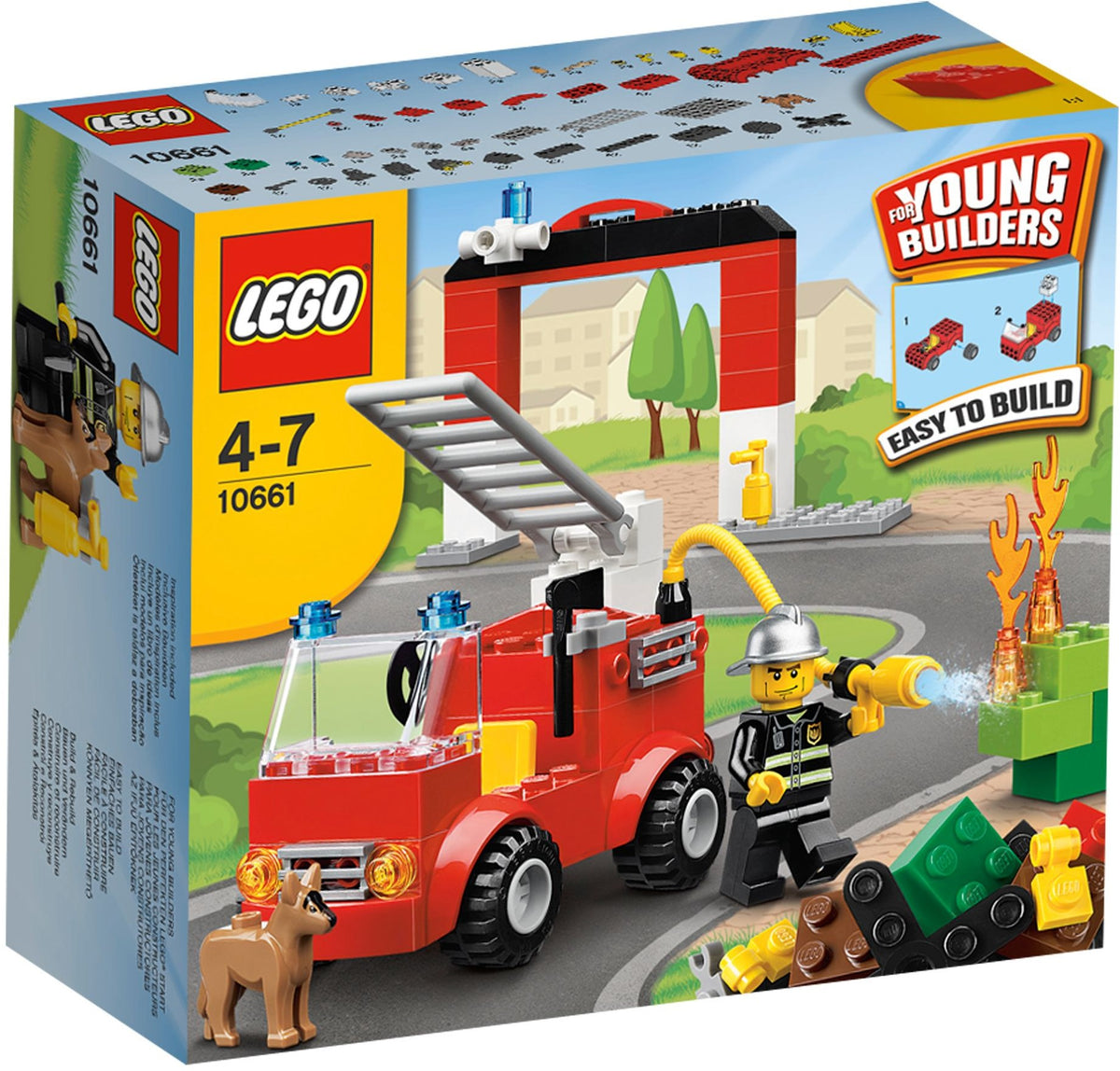 LEGO Bricks and More 10661 Bausteine Feuerwehr