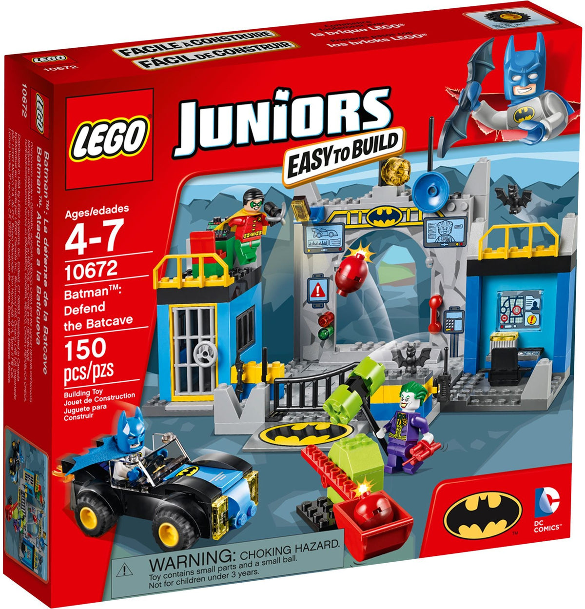 LEGO Juniors 10672 Batman™: Verteidigung der Bathöhle