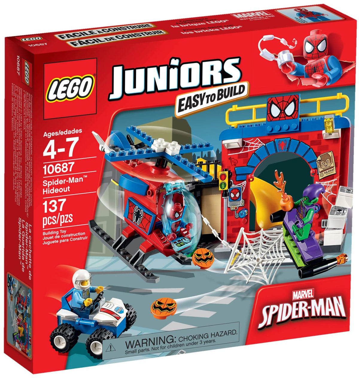 LEGO Juniors 10687 Spider-Man Versteck