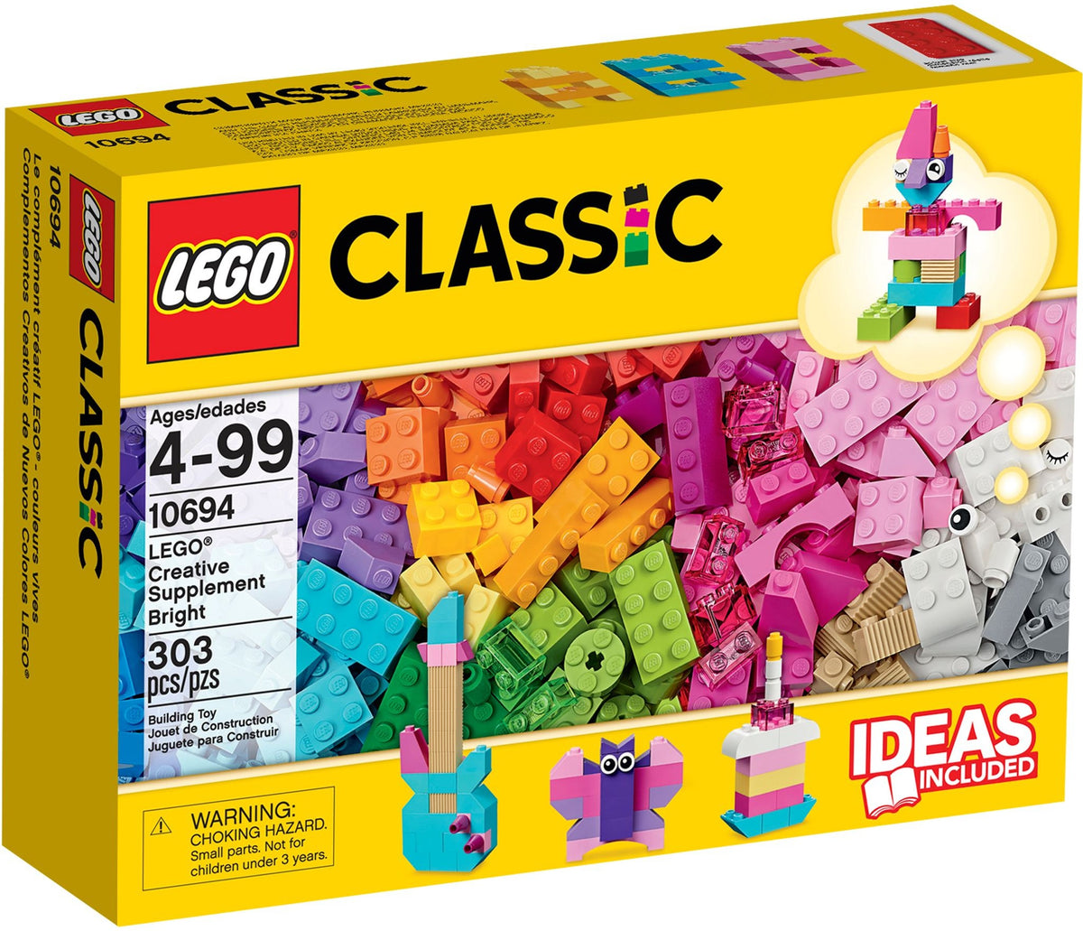 LEGO Classic 10694 Baustein-Ergänzungsset Pasteltöne