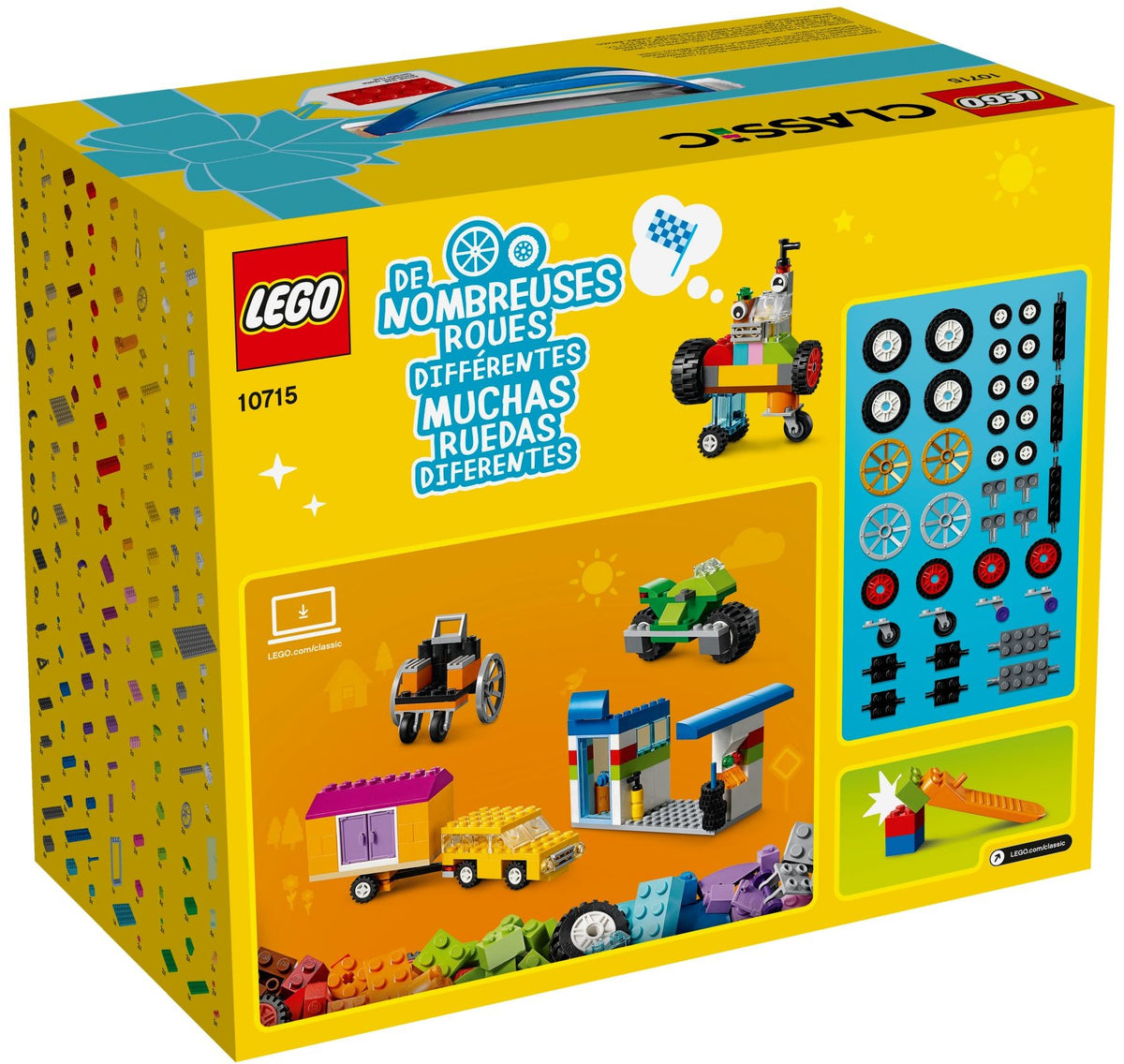 LEGO Classic 10715 Kreativ-Bauset Fahrzeuge