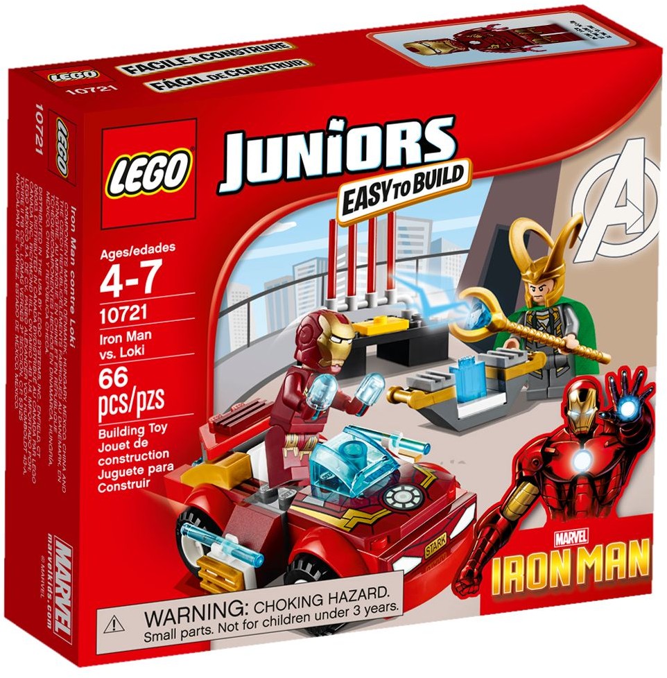 LEGO Juniors 10721 Iron Man gegen Loki