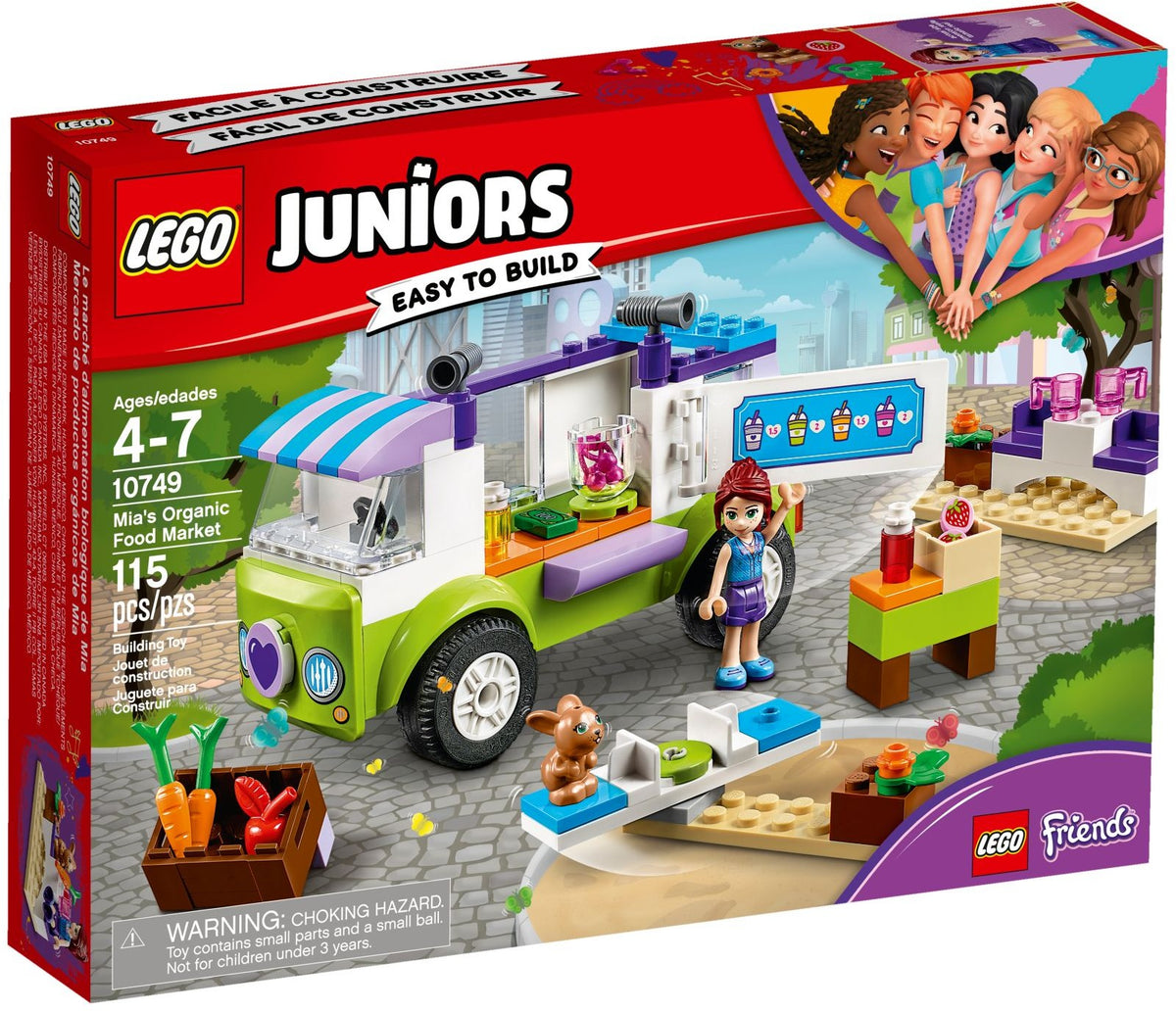 LEGO Friends 10749 Mias Bio Foodtruck