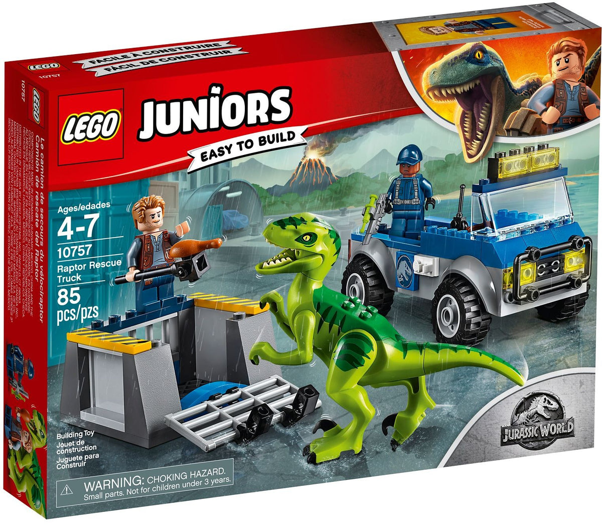 LEGO Juniors 10757 Raptoren Rettungstransporter