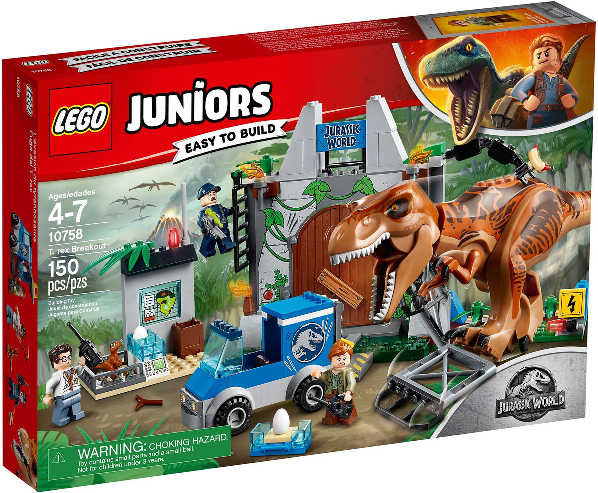 LEGO JURASSIC WORLD Juniors 10758 Ausbruch des T. rex