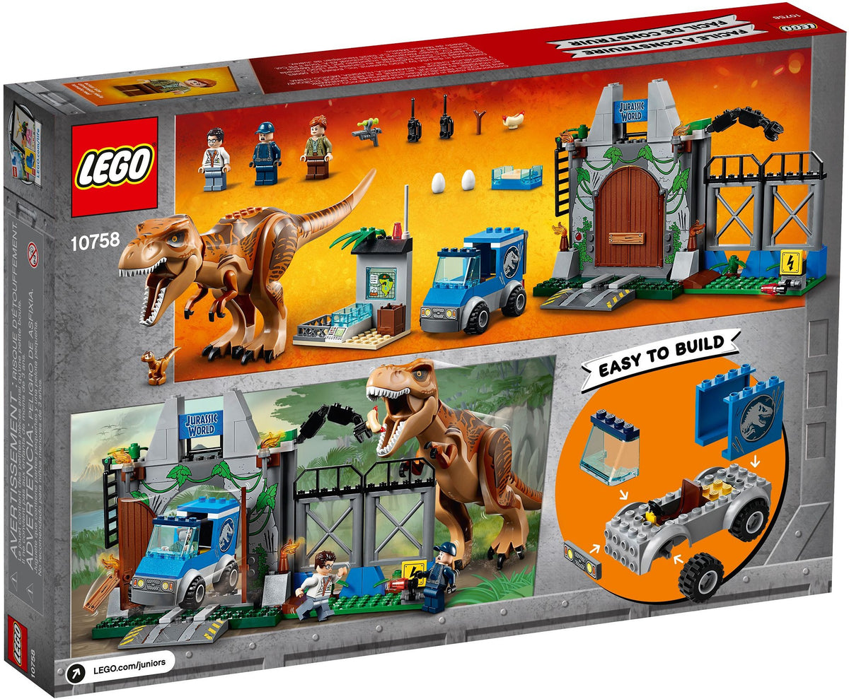 LEGO JURASSIC WORLD Juniors 10758 Ausbruch des T. rex