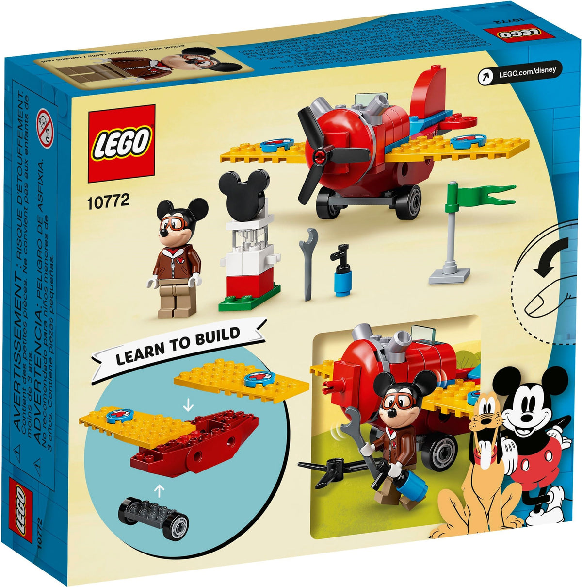 LEGO Disney 10772 Mickys Propellerflugzeug