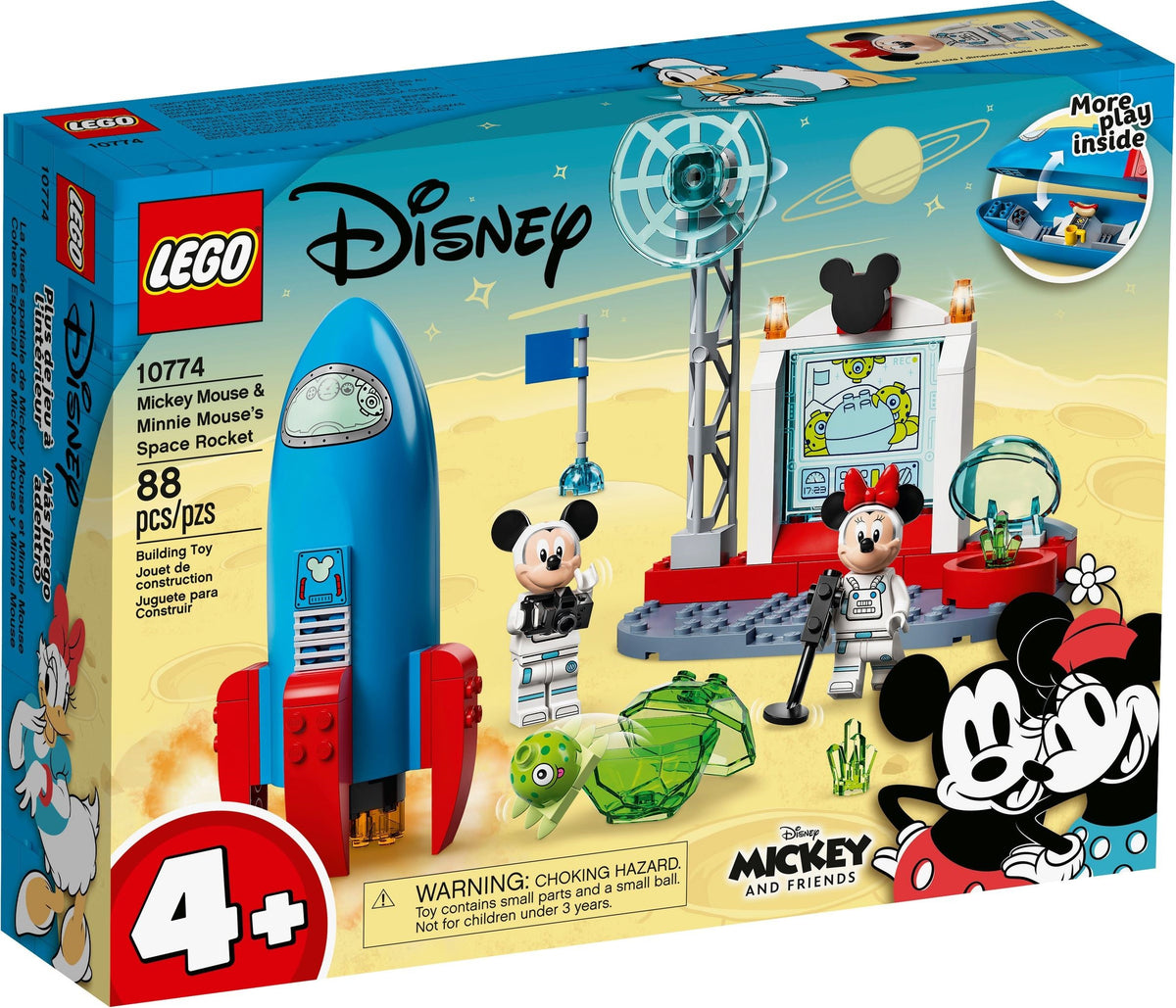 LEGO Disney 10774 Mickys und Minnies Weltraumrakete