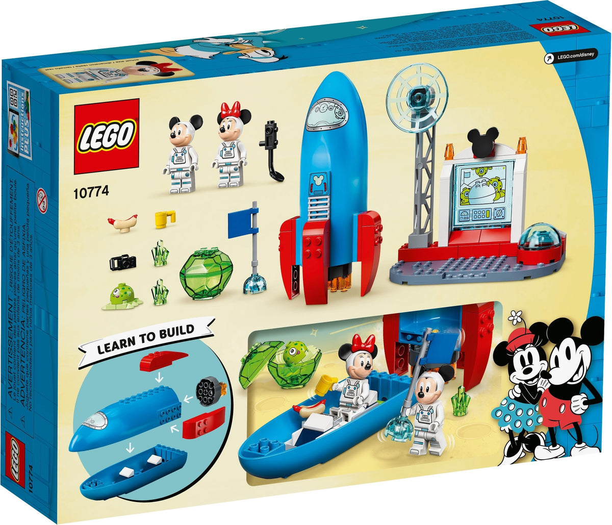 LEGO Disney 10774 Mickys und Minnies Weltraumrakete