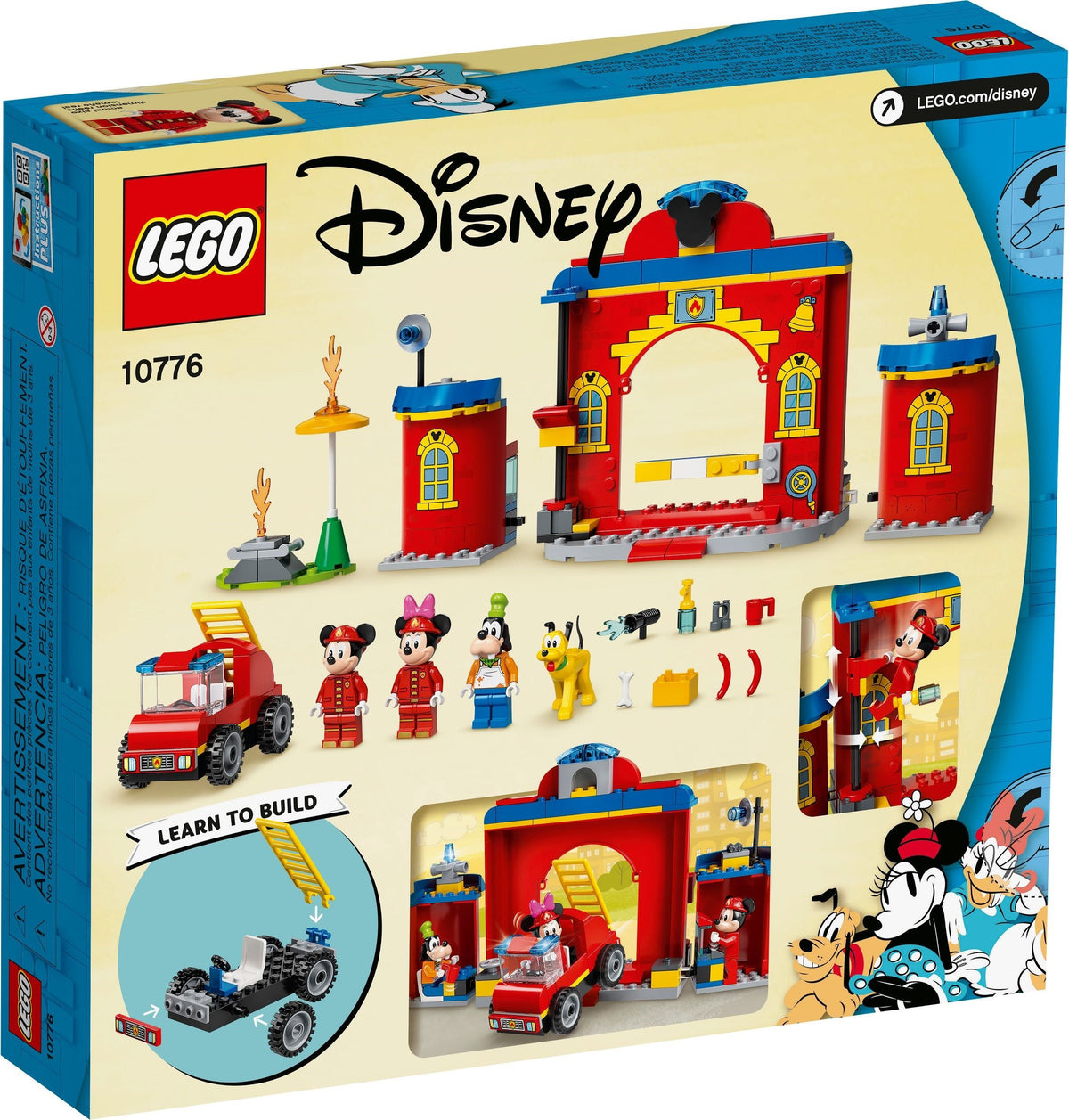LEGO Disney 10776 Mickys Feuerwehrstation und Feuerwehrauto
