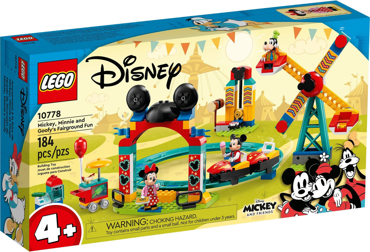 LEGO Disney 10778 Micky, Minnie und Goofy auf dem Jahrmarkt