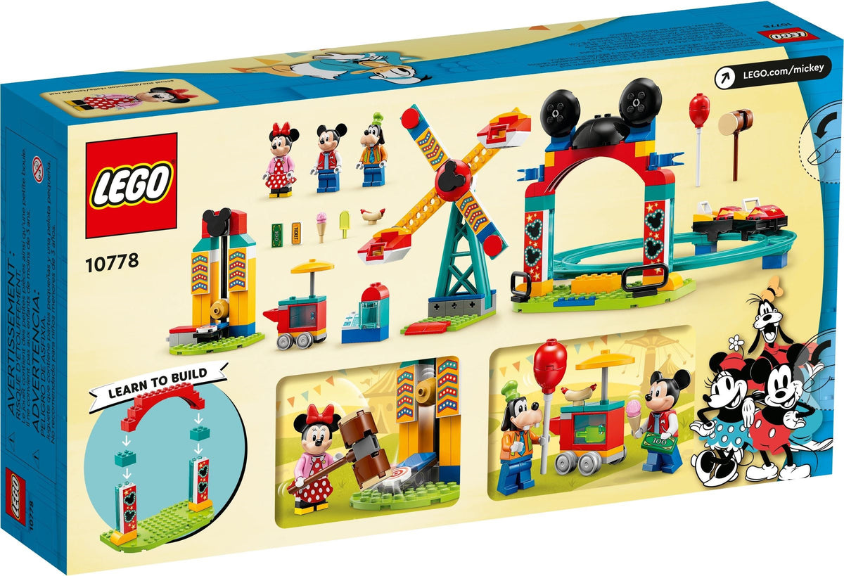 LEGO Disney 10778 Micky, Minnie und Goofy auf dem Jahrmarkt