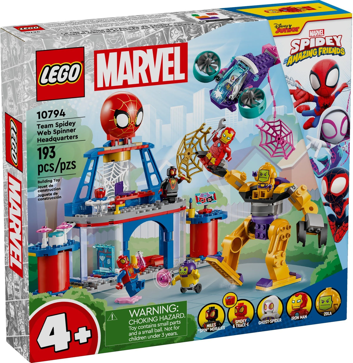 LEGO Marvel Super Heroes 10794 Das Hauptquartier von Spideys Team