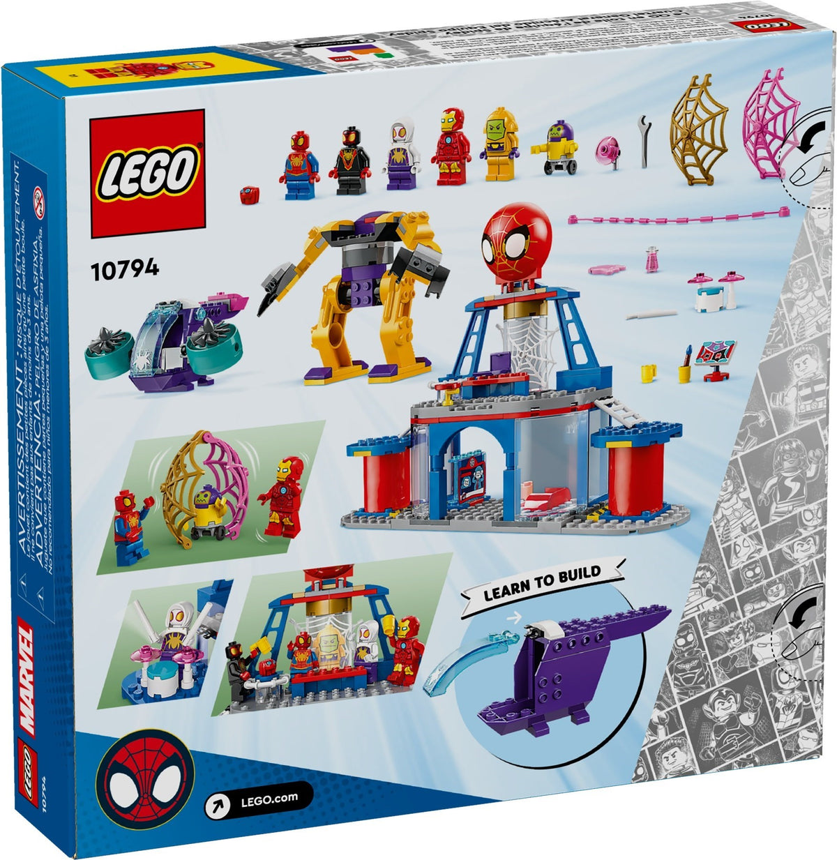 LEGO Marvel Super Heroes 10794 Das Hauptquartier von Spideys Team