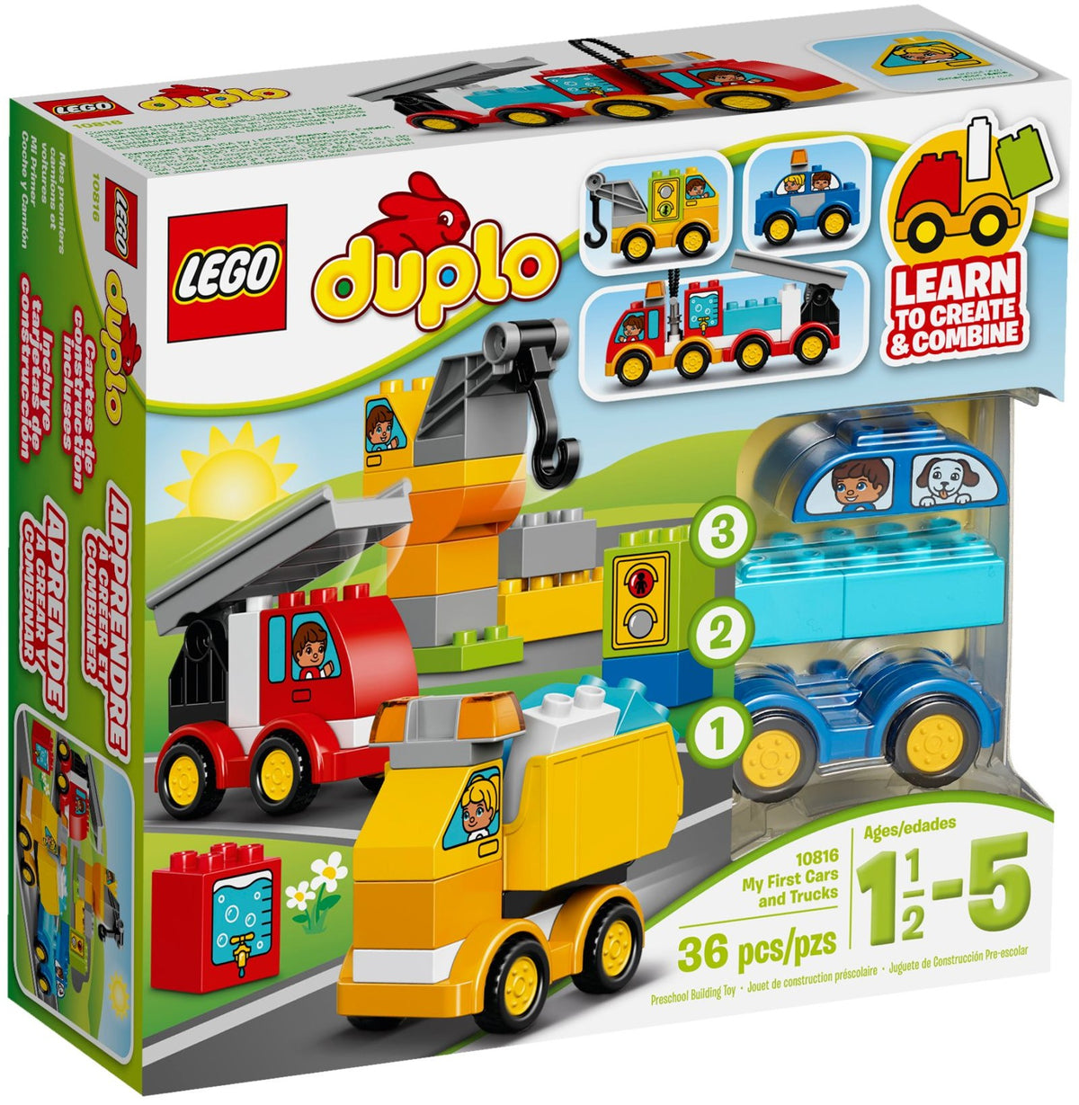 LEGO DUPLO 10816 Meine ersten Fahrzeuge
