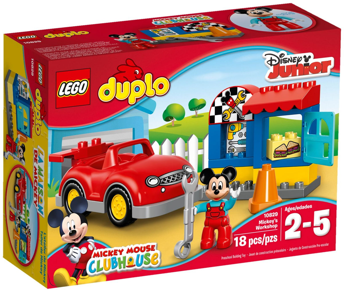 LEGO DUPLO 10829 Mickys Werkstatt