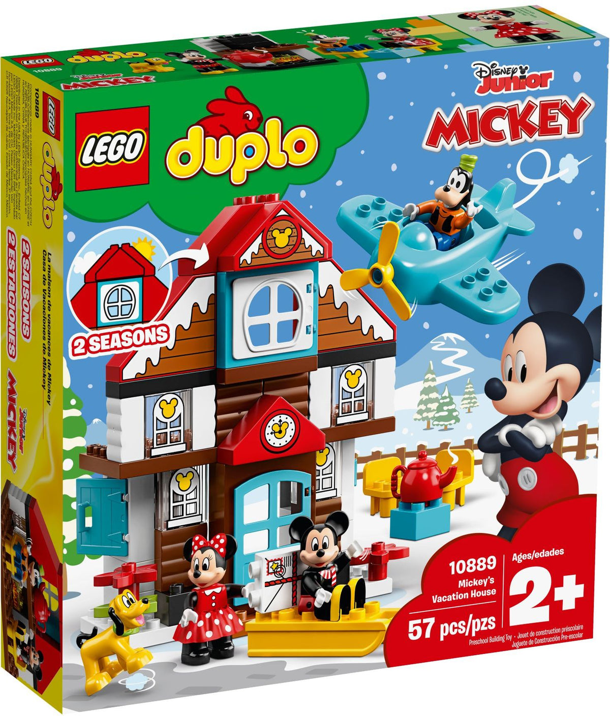 LEGO DUPLO 10889 Mickys winterliches Ferienhaus