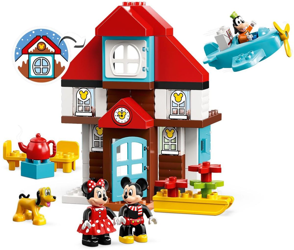 LEGO DUPLO 10889 Mickys winterliches Ferienhaus