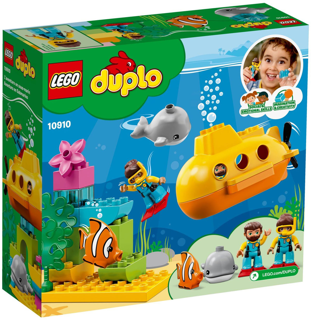 LEGO DUPLO 10910 U-Boot-Abenteuer
