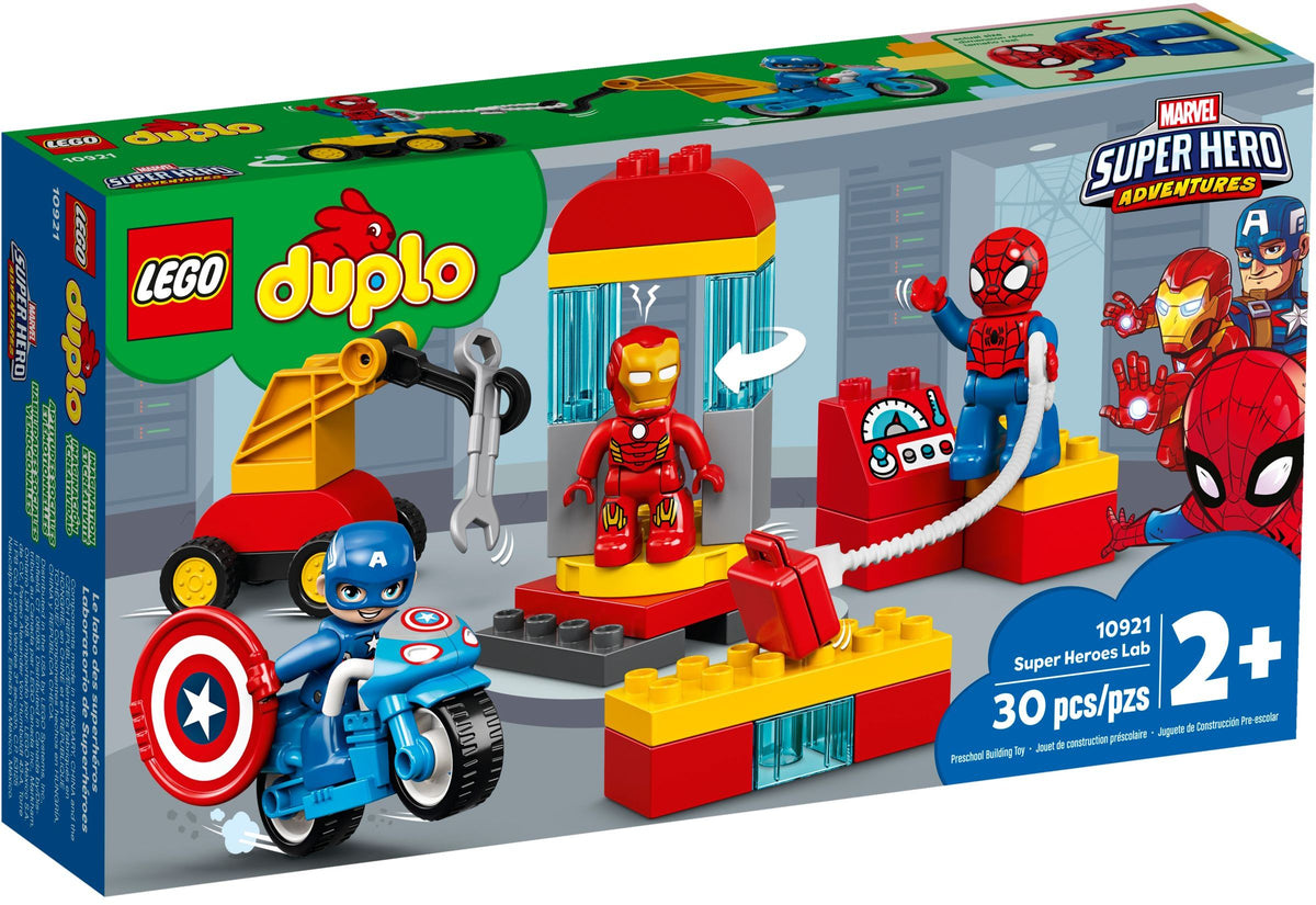 LEGO DUPLO 10921 Iron Mans Labor-Treffpunkt