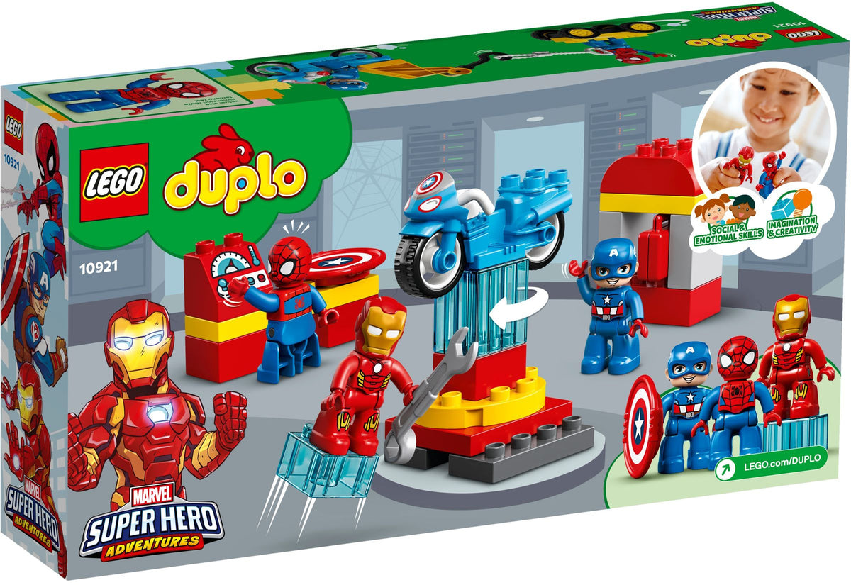 LEGO DUPLO 10921 Iron Mans Labor-Treffpunkt