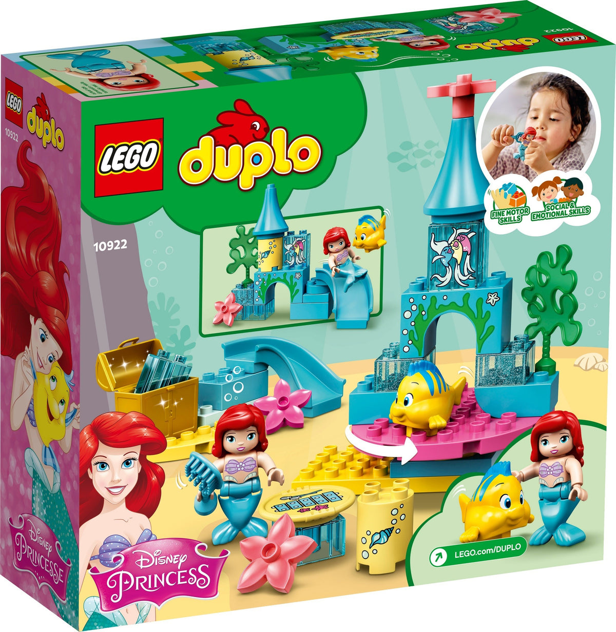 LEGO DUPLO 10922 Arielles Unterwasserschloss
