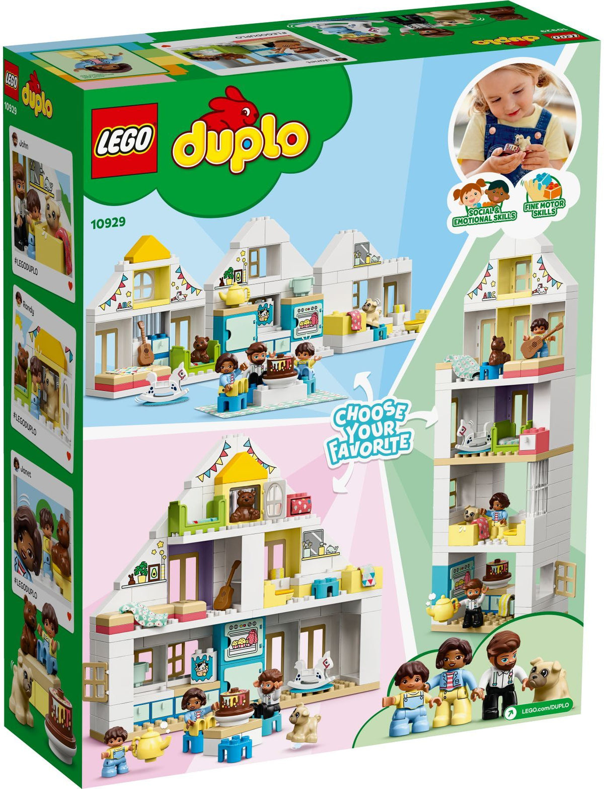 LEGO DUPLO 10929 Unser Wohnhaus