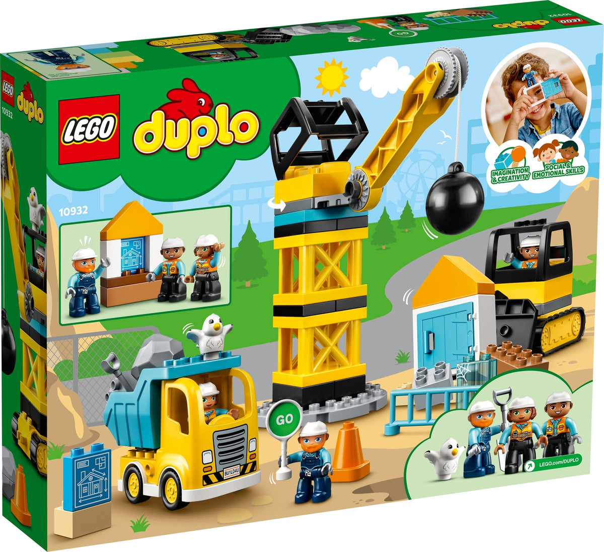 LEGO DUPLO 10932 Baustelle mit Abrissbirne