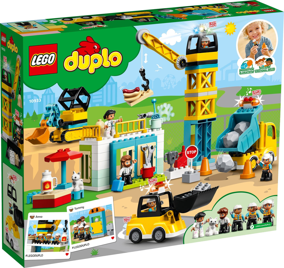 LEGO DUPLO 10933 Große Baustelle mit Licht und Ton