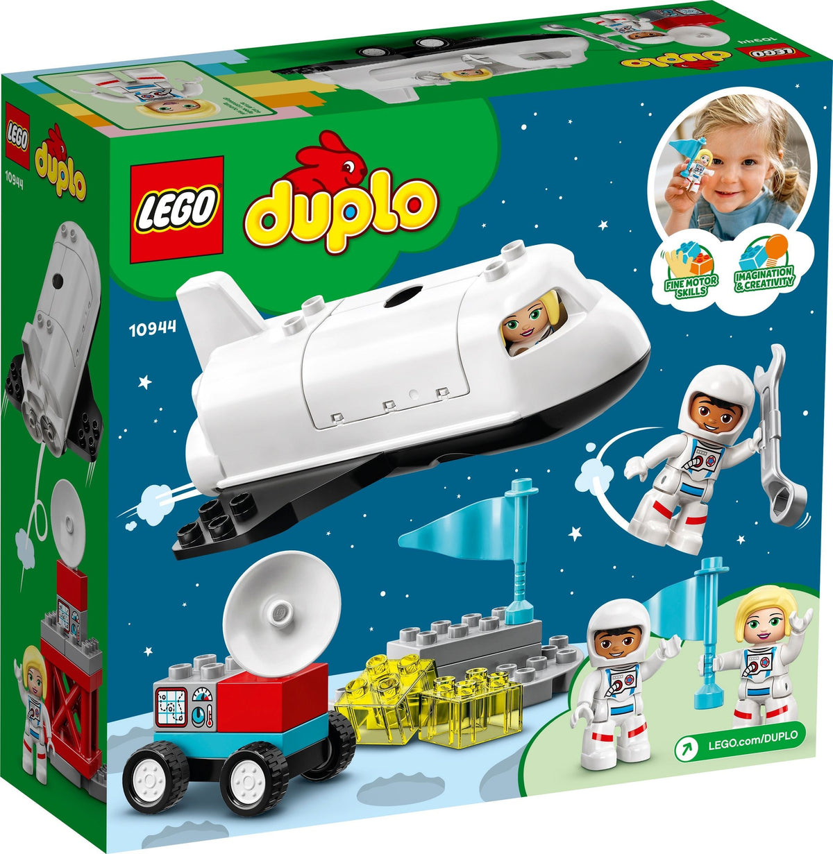 LEGO DUPLO 10944 Spaceshuttle Weltraummission