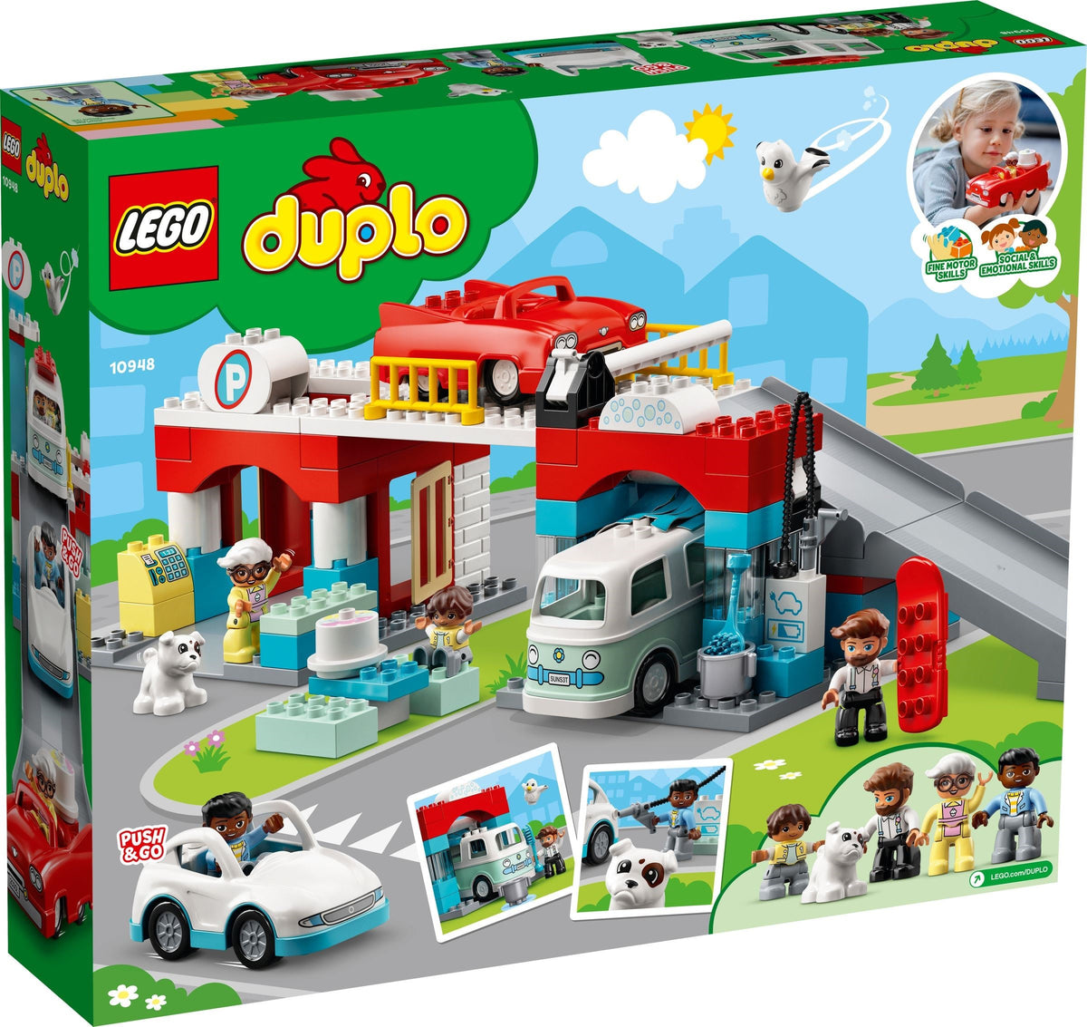 LEGO DUPLO 10948 Parkhaus mit Autowaschanlage