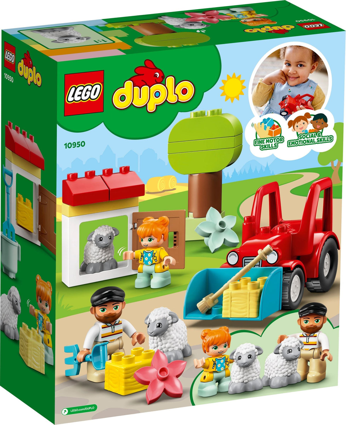LEGO DUPLO 10950 Traktor und Tierpflege