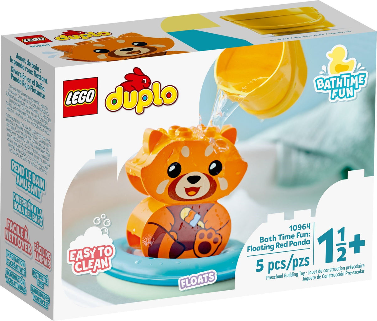 LEGO DUPLO 10964 Badewannenspaß: Schwimmender Panda