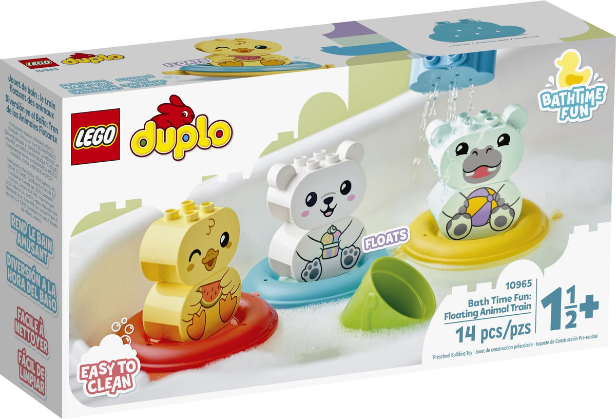LEGO DUPLO 10965 Badewannenspaß: Schwimmender Tierzug