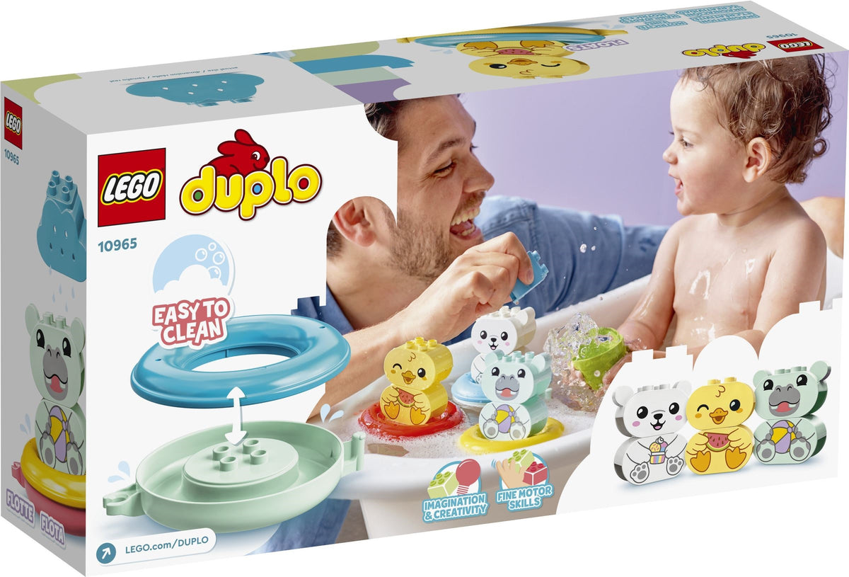 LEGO DUPLO 10965 Badewannenspaß: Schwimmender Tierzug