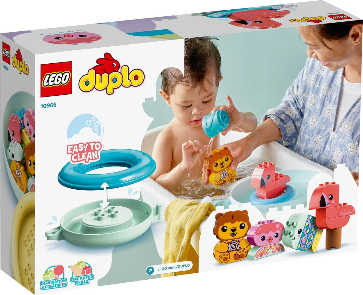 LEGO DUPLO 10966 Badewannenspaß: Schwimmende Tierinsel