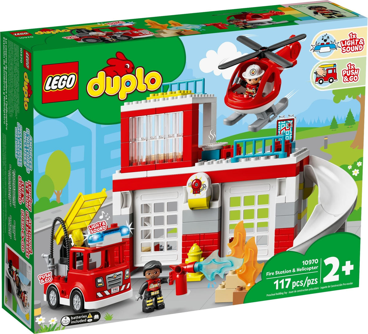 LEGO DUPLO 10970 Feuerwehrwache mit Hubschrauber